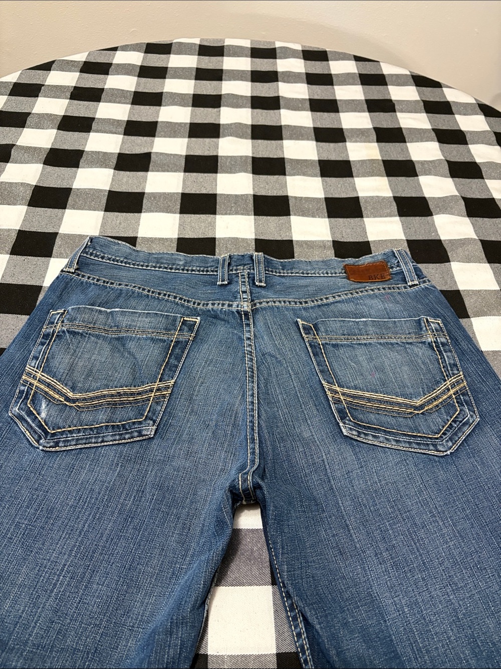 Buckle BKE Tyler Straight Leg Relaxed Cotton Jeans Men's Size 36 x 32 Boot